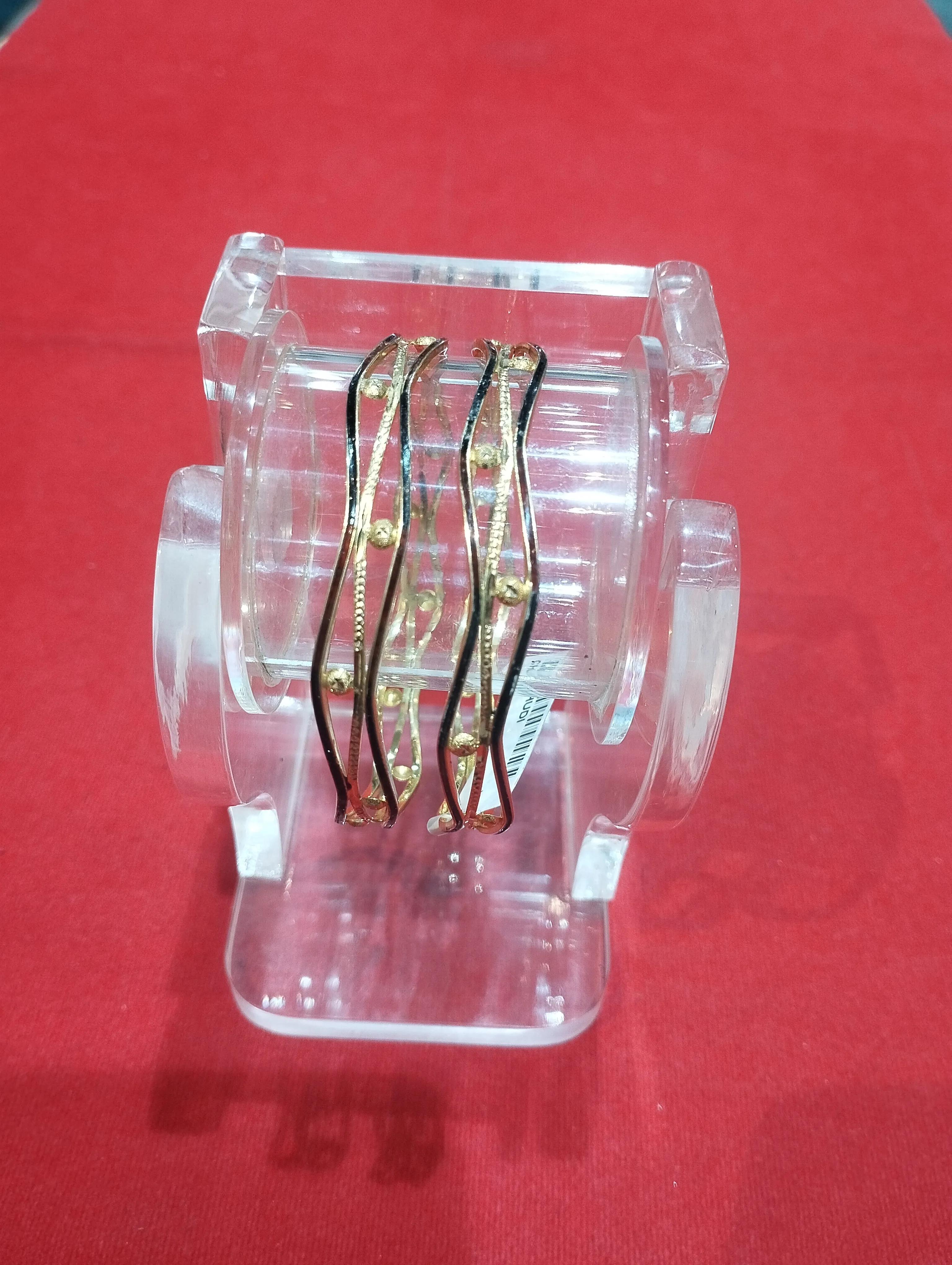 Gold Bangles✌ view 2