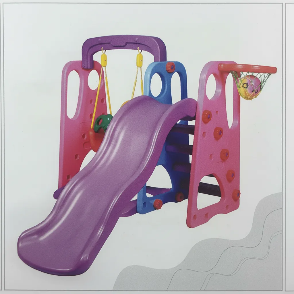 Wavy Slide & Garden Swing