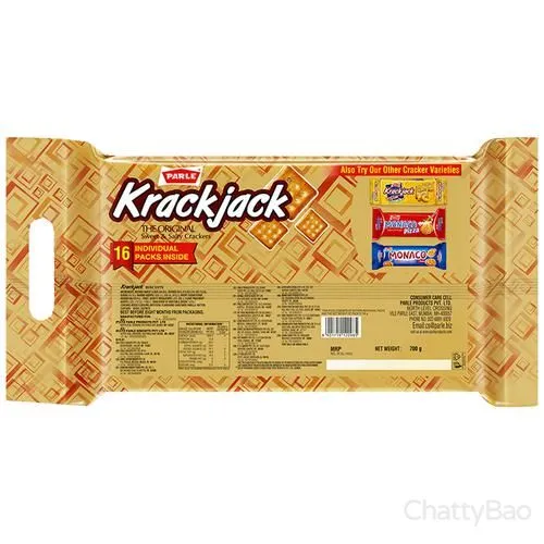 Parle Krackjack Biscuits 700 g view 2