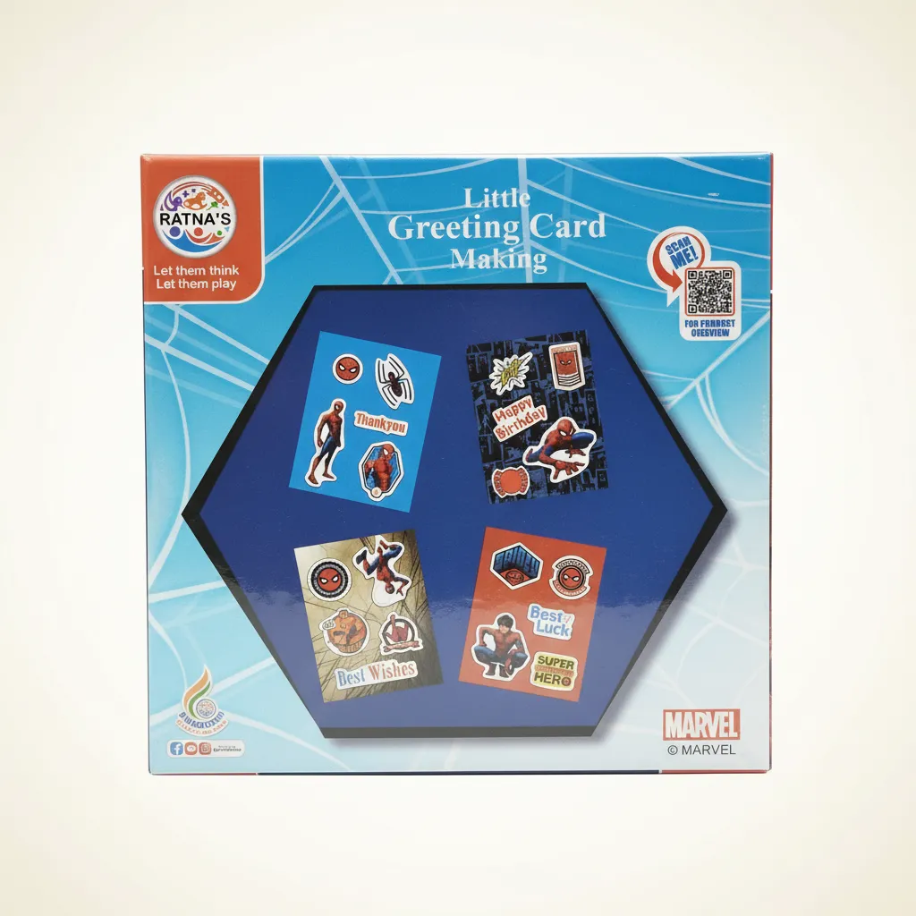 Ratnas Marvel Spider-Man Little Greeting Card Making Kit view 2
