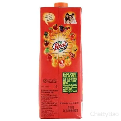 Real Orange Juice 1 L view 2