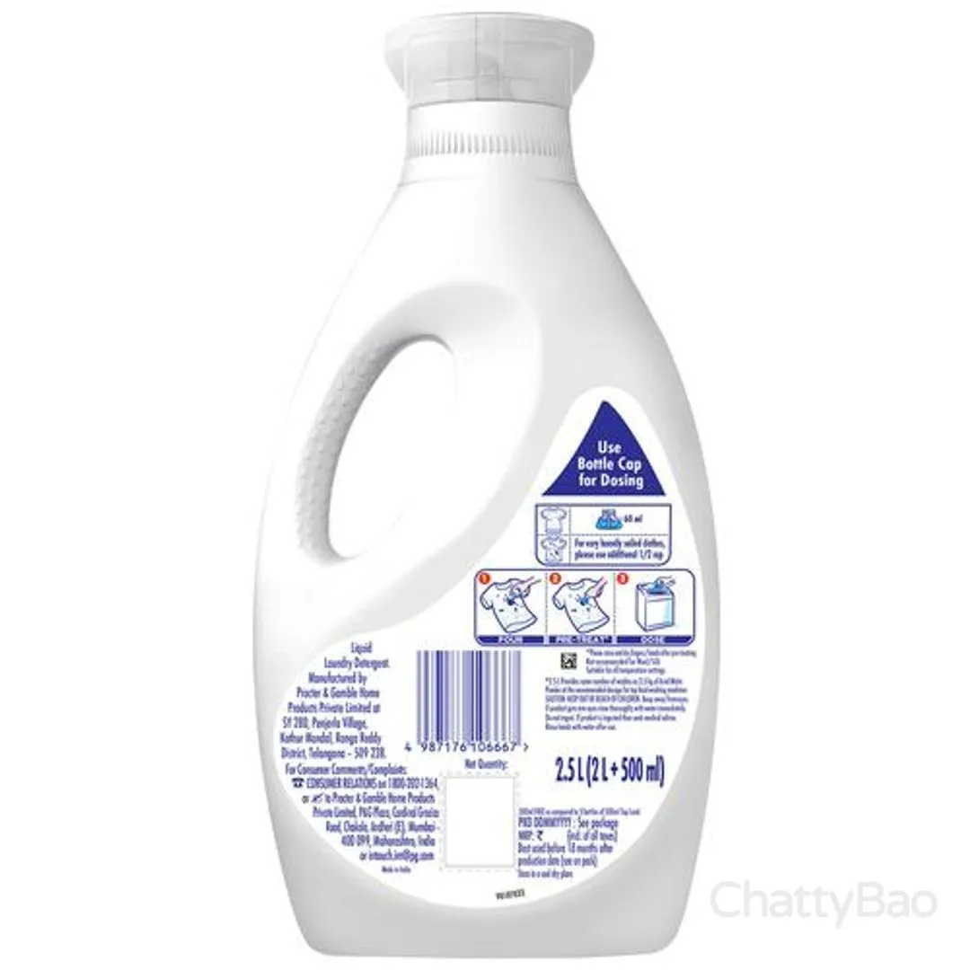 Ariel Matic Liquid Detergent Top Load 2 L (Get 500ml Free) view 2