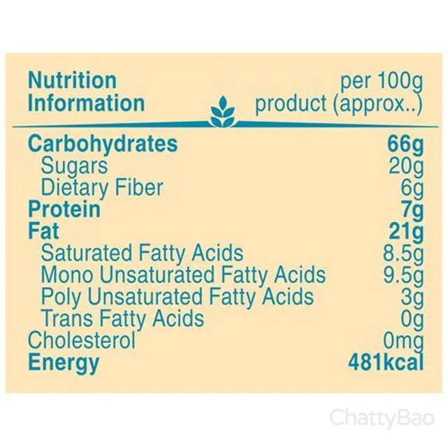 Britannia NutriChoice Oats Almond & Milk Cookies?150?g view 3
