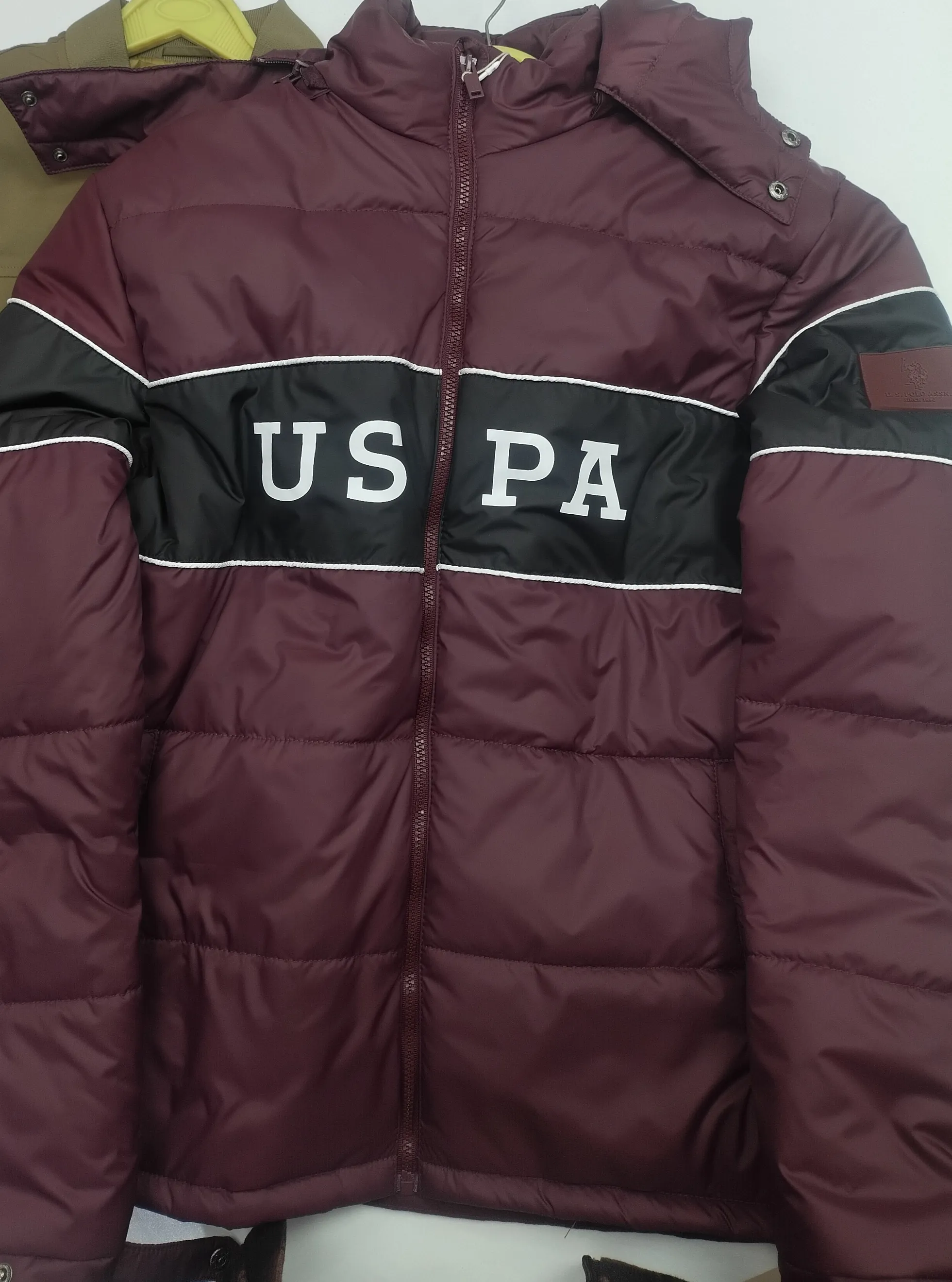 USPA Mens Puffer Jacket view 2