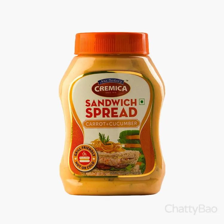 Cremica Sandwich Spread - Carrot Cucumber 275 g view 2