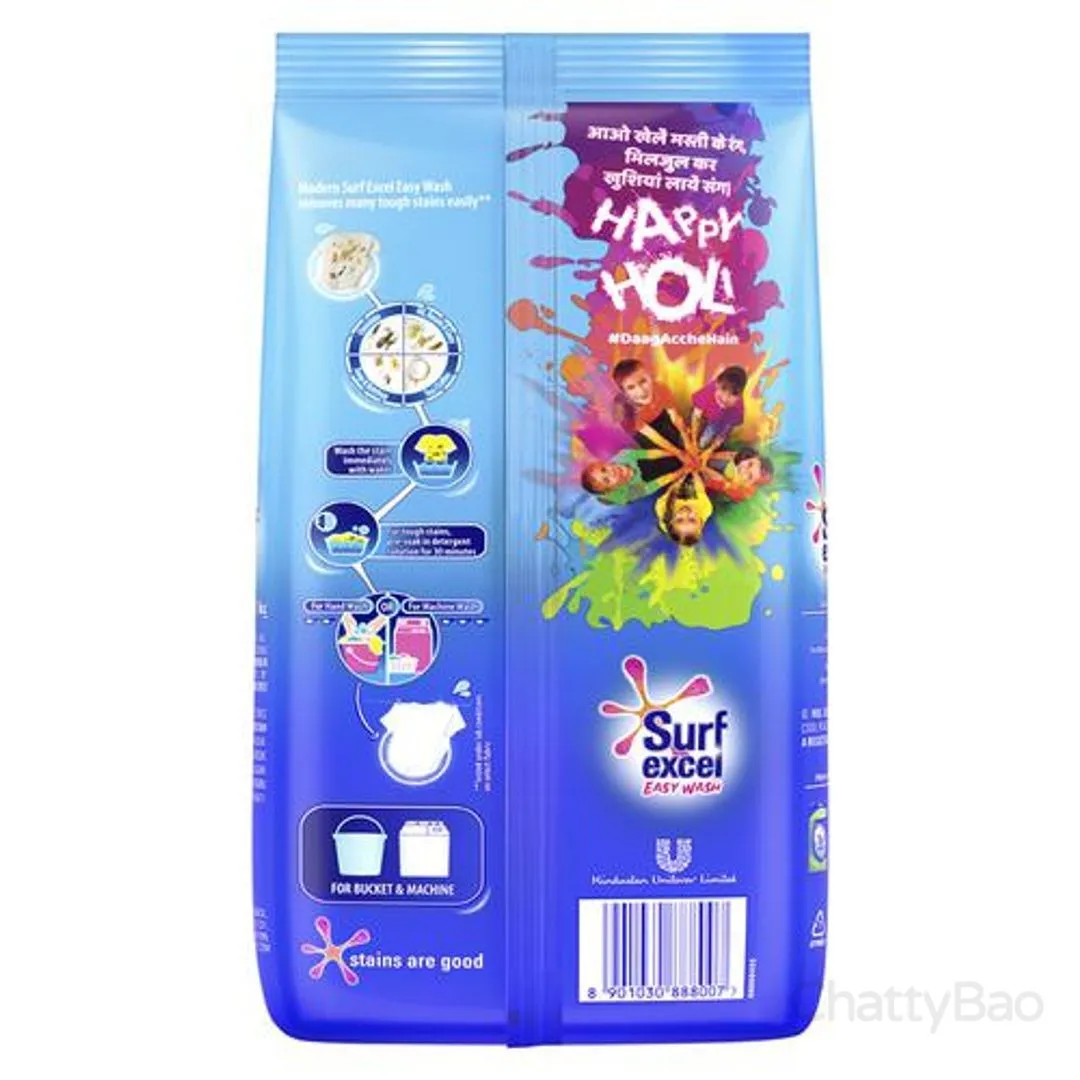 Surf Excel Easy Wash Detergent Powder 1 Kg view 2