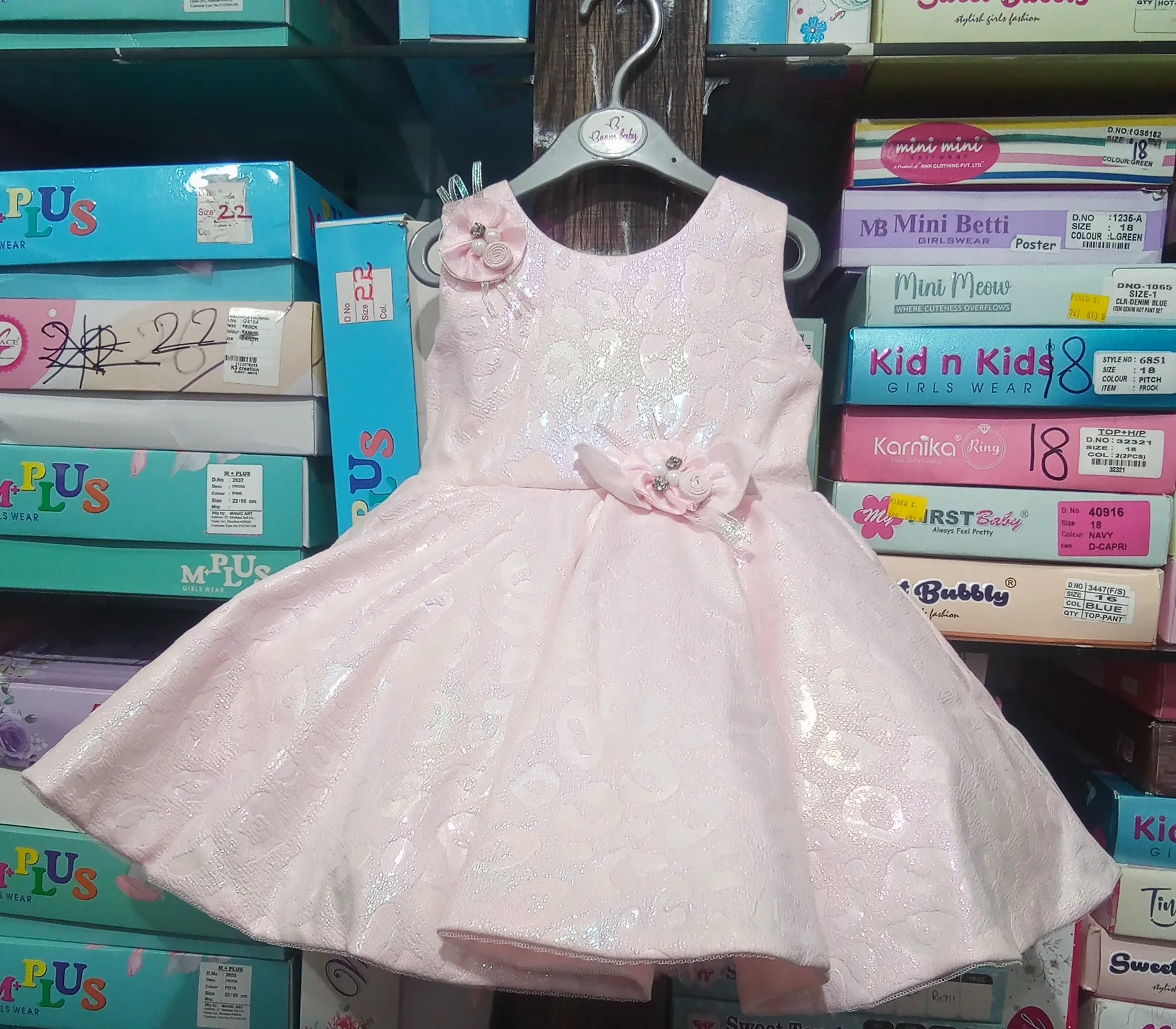 Girls Fancy Frock S view 3