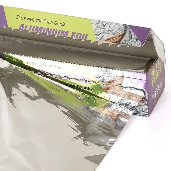 Freshee 25 m Disposable Foil for Food Wrapping Aluminium Foil Rolls 1 Piece view 4