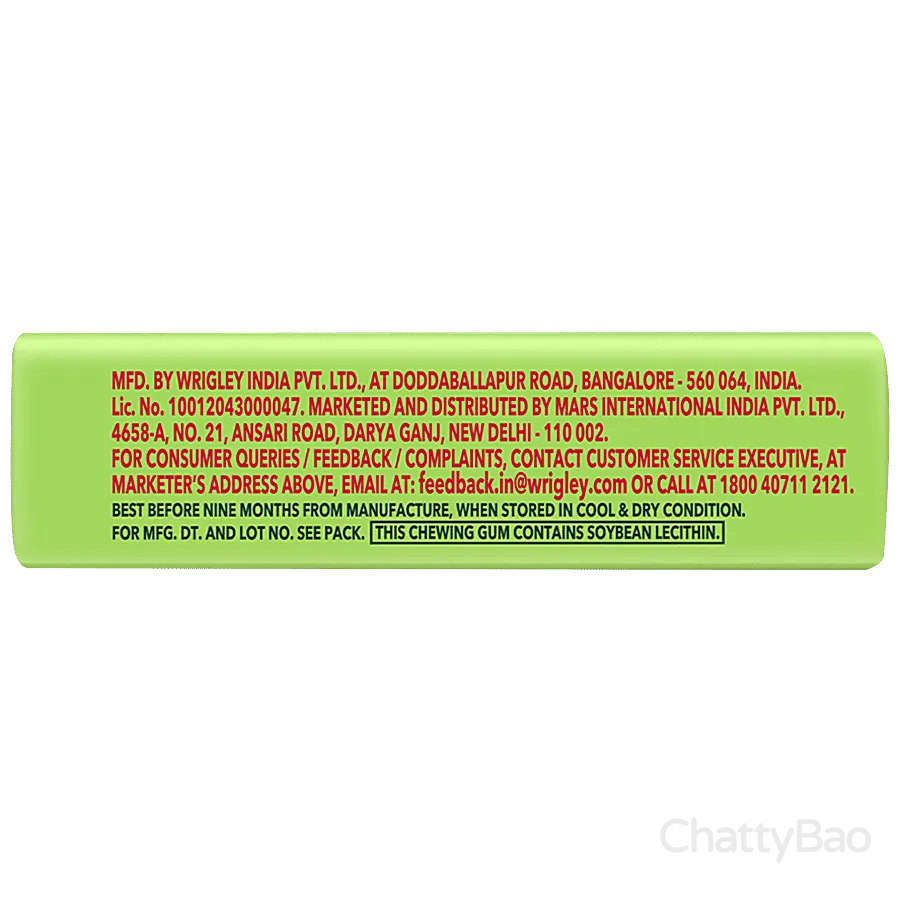Doublemint Chewing Gum - Peppermint 13 g 5 Sticks view 4