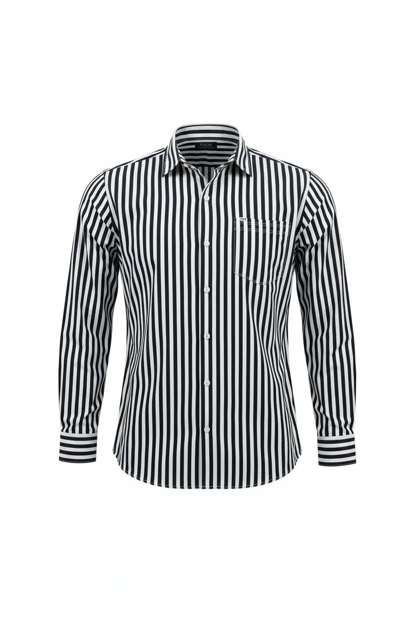 Striped Cotton Shirt view 2