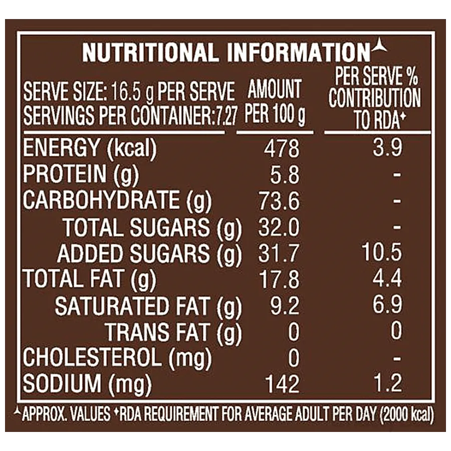 Parle Hide & Seek Caffe Mocha Cookies 120 g view 3