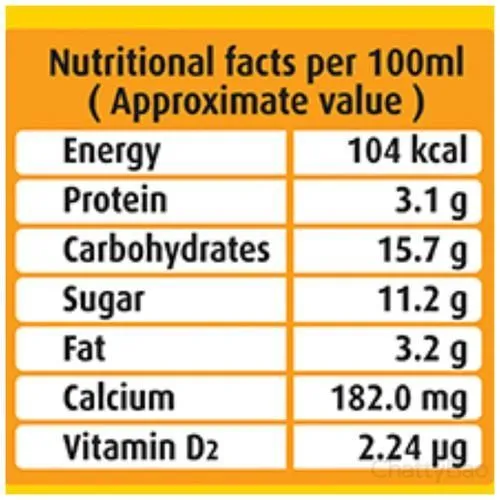 Real Alphonso Mango Milkshake 180 ml view 3