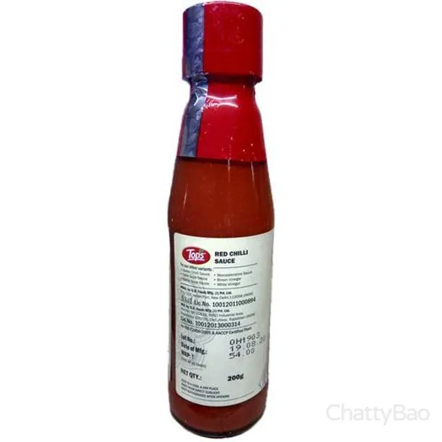 Tops Sauce - Red Chilli 200 g view 2