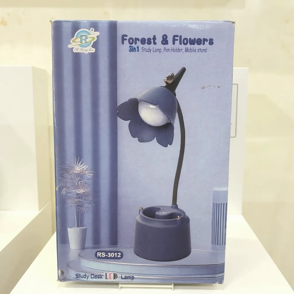 Rising Sun Forest & Flowers 3in1 Study Lamp view 2