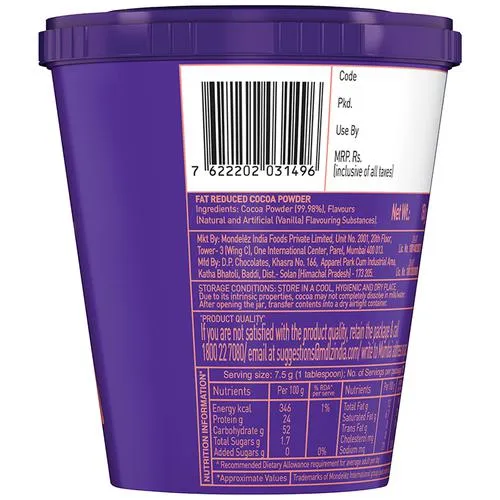 Cadbury Cocoa Powder Mix 150 g view 2
