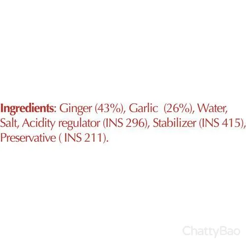 Dabur Hommade Ginger Garlic Paste 200 g view 5
