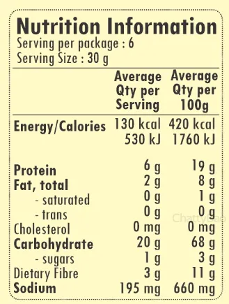 Jabsons Mahabaleshwar Black Roasted Chana 200 g view 3