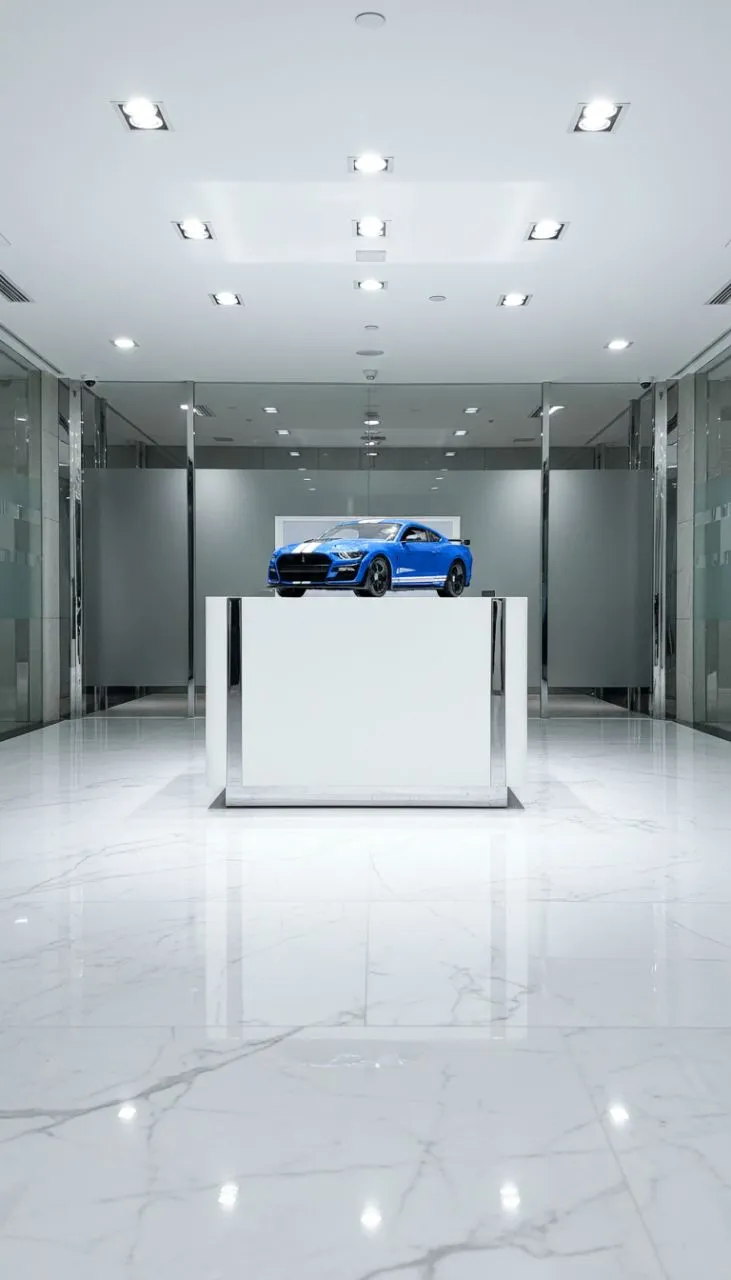 Bburago 458 Spider view 2