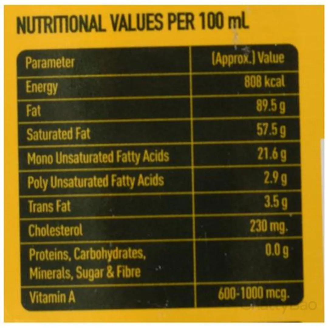 Milkfood Pure Ghee Carton 1 L view 3