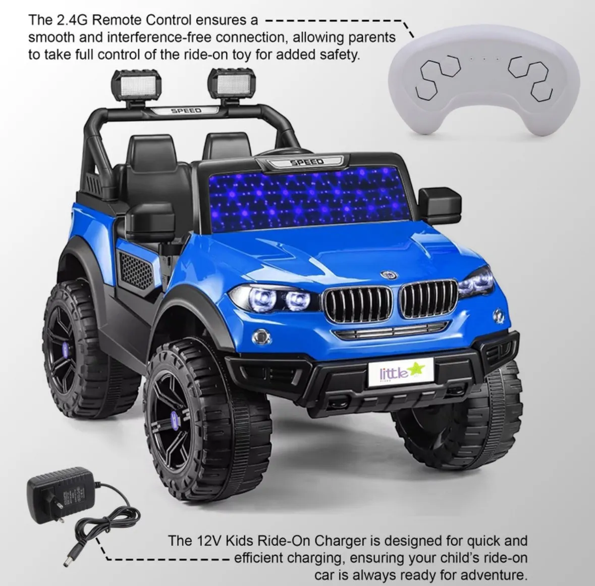 Toy BMV Ride-On Car view 3