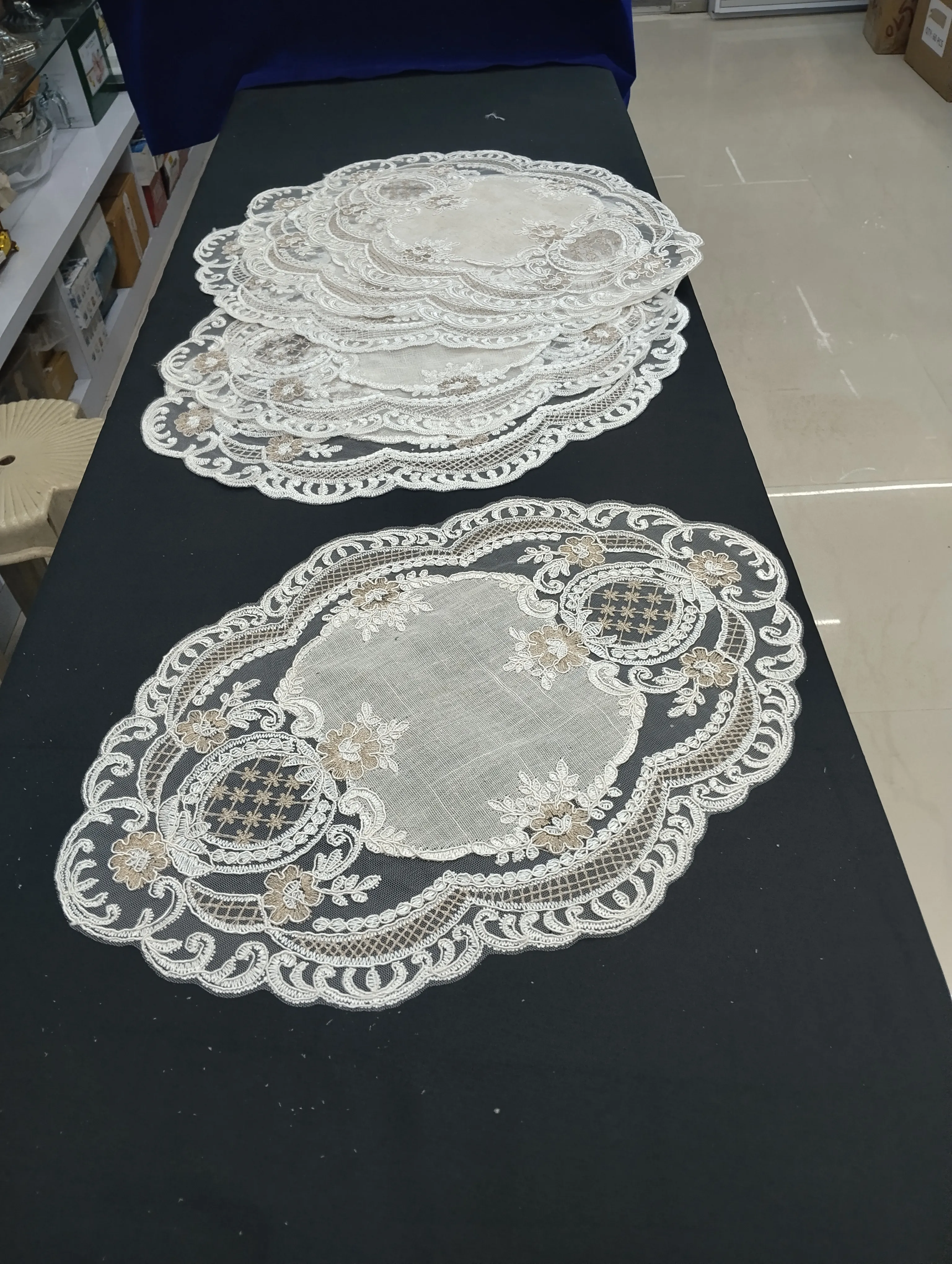 Lace Design Table Mats view 2