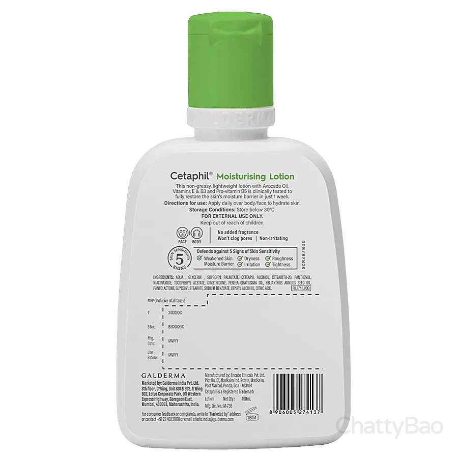 Cetaphil Moisturising Lotion 100 ml view 2