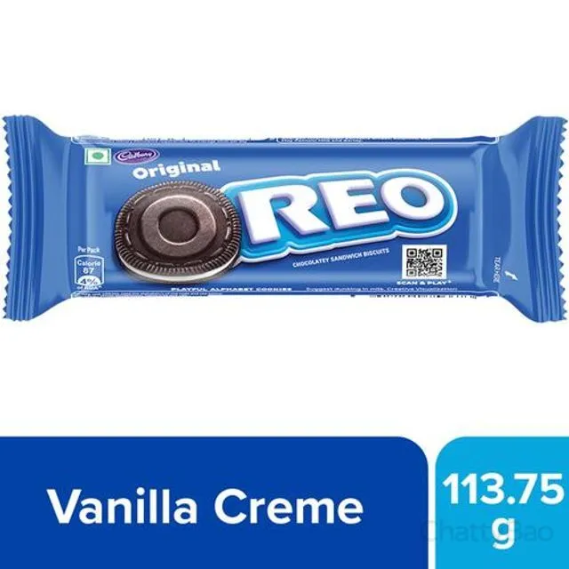 Cadbury Oreo Vanilla Flavour Biscuit 113 g view 2