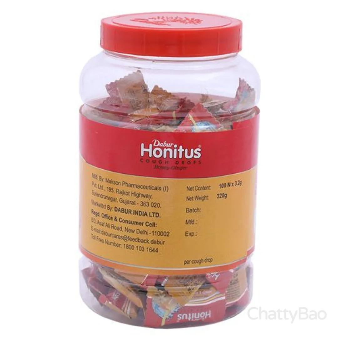 Dabur Honitus Ginger - Cough Drops 100 Pieces view 2