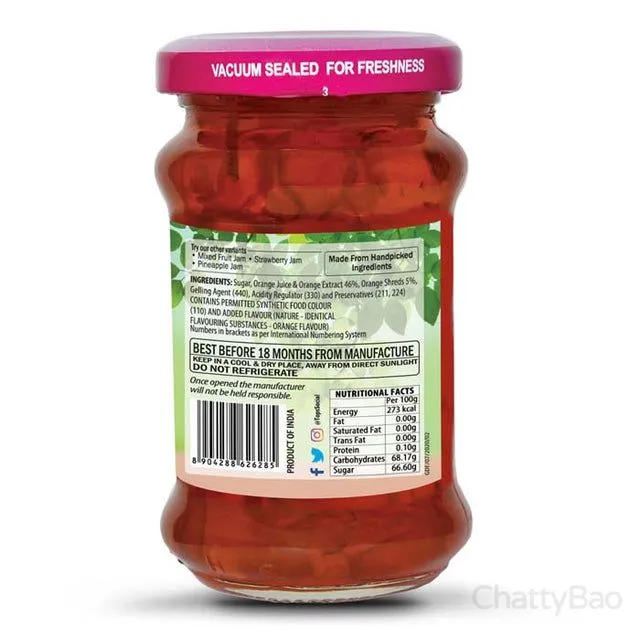 Tops Orange Marmalade Jam 200 g view 2