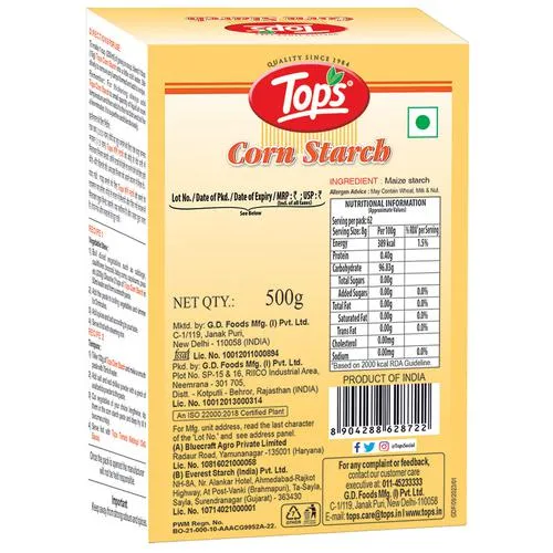 Tops Corn Starch 500 g view 2