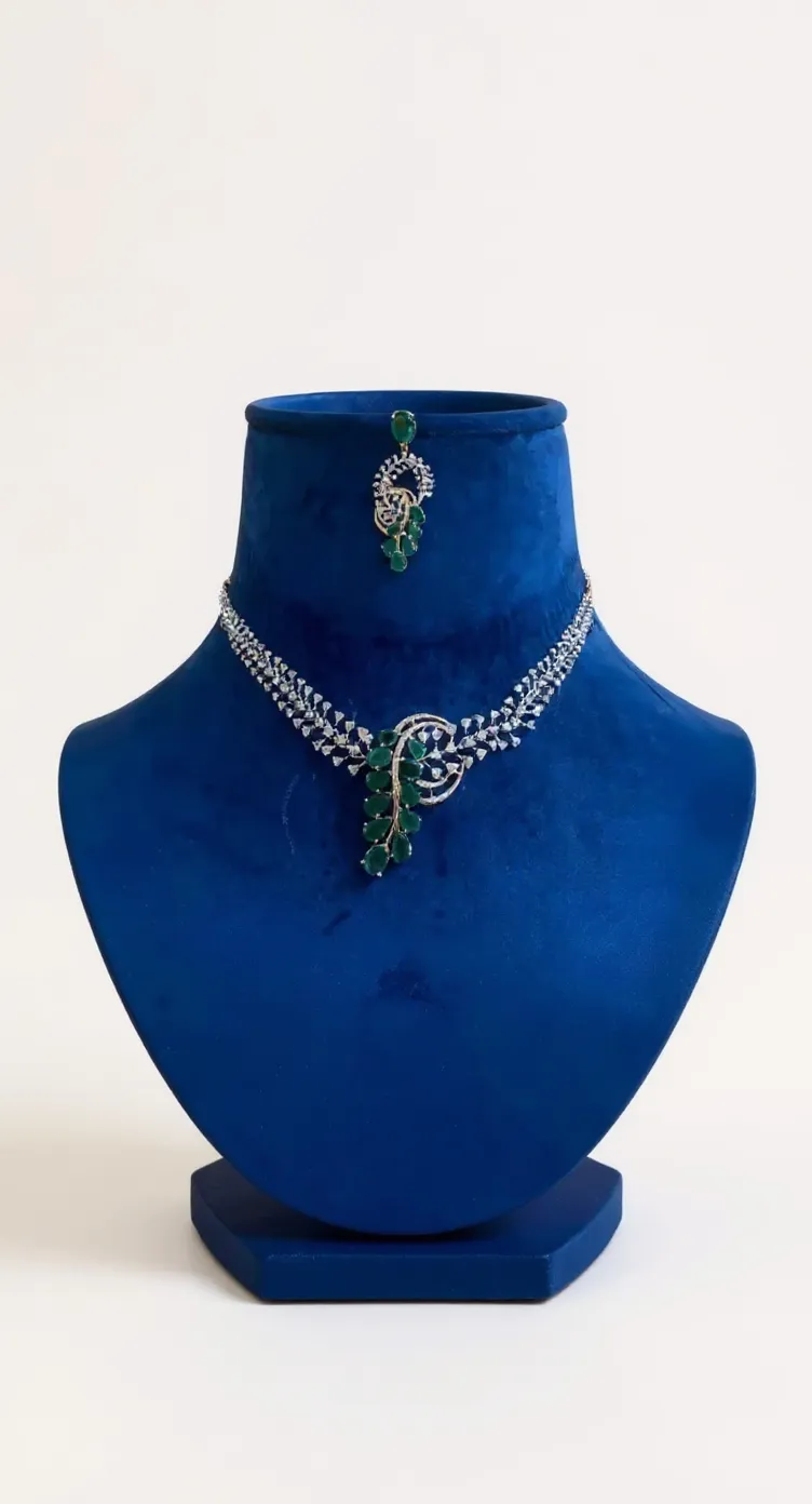 Diamond Necklace Set view 2