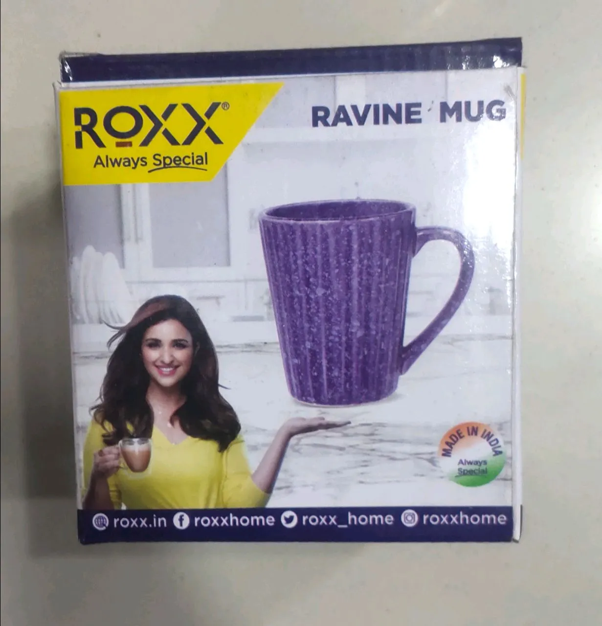 Ravine Mug, Brown, 330ml, 1 Pcs view 2