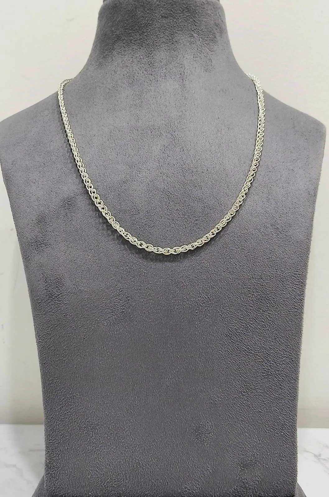 Elegant Silver Necklace (AVSC-30) view 3