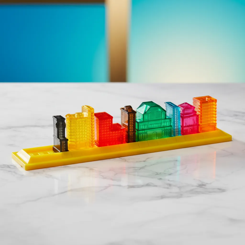 Monopoly Chance Board Game for Adults and Kids | Fast-Paced Family & Party Board Game | Ages 8+ | 2-4 Players | Birthday Gift for Kids & Families view 2