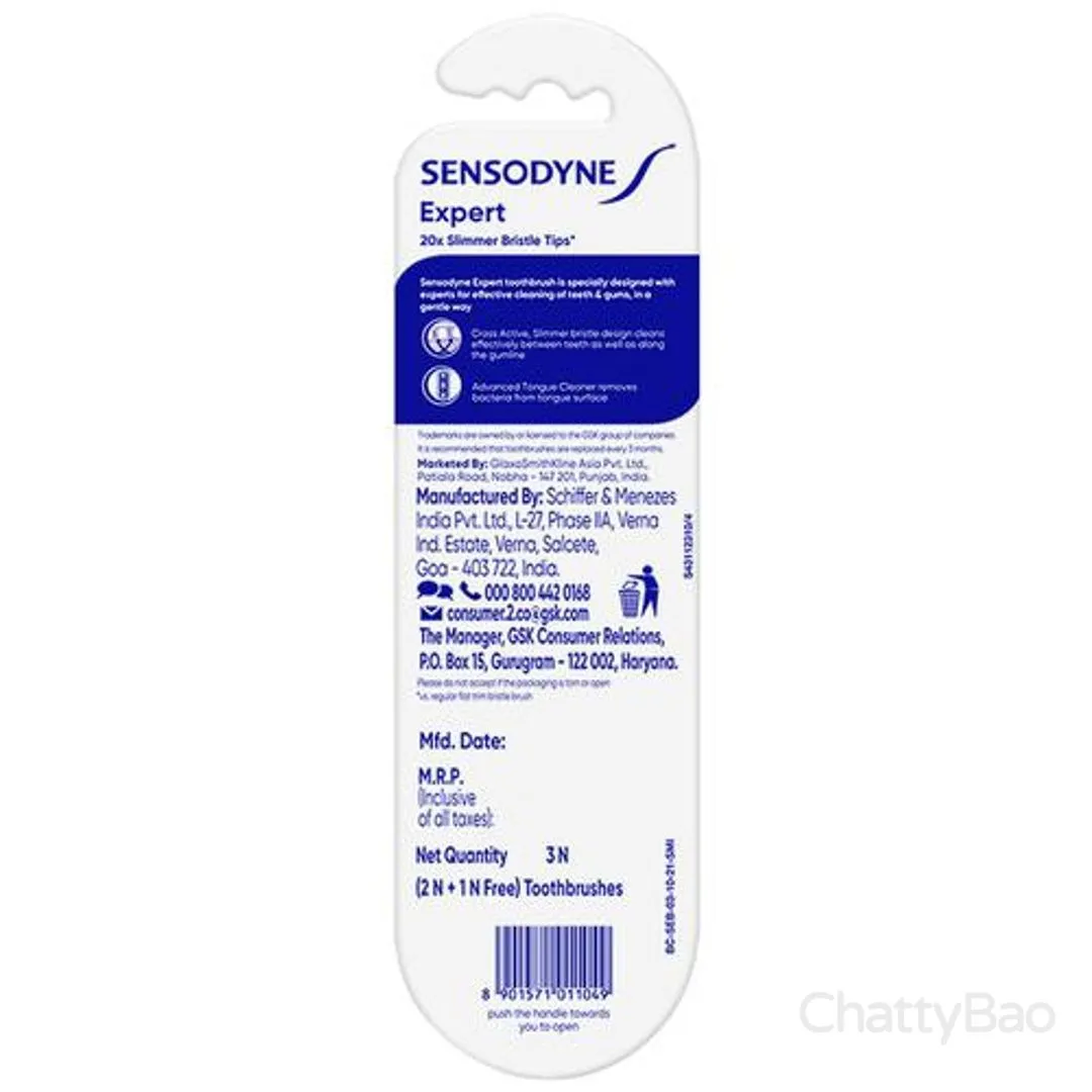 Sensodyne Expert Toothbrush - Soft 3 Pieces view 2