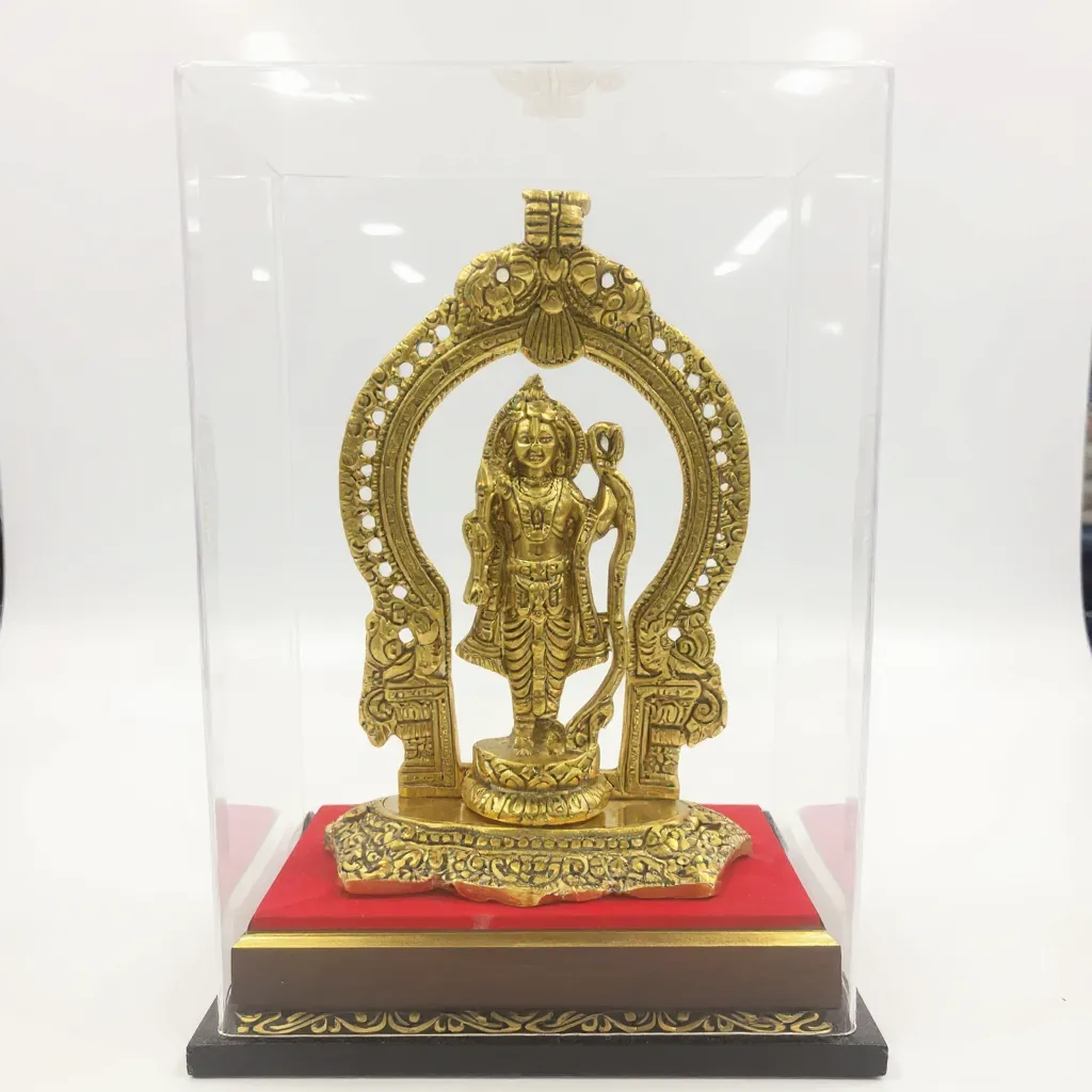 Brass Ram Ji Statue 1 view 2
