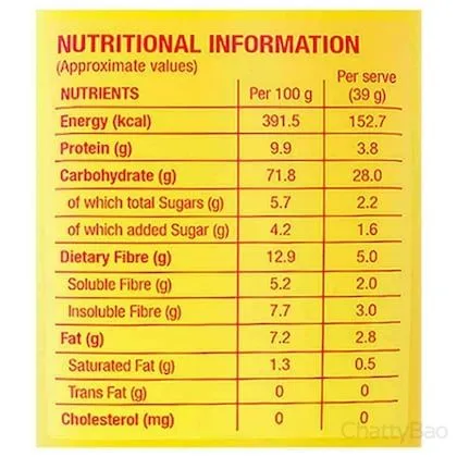 Saffola Masala Oats - Veggie Twist 500 g view 3