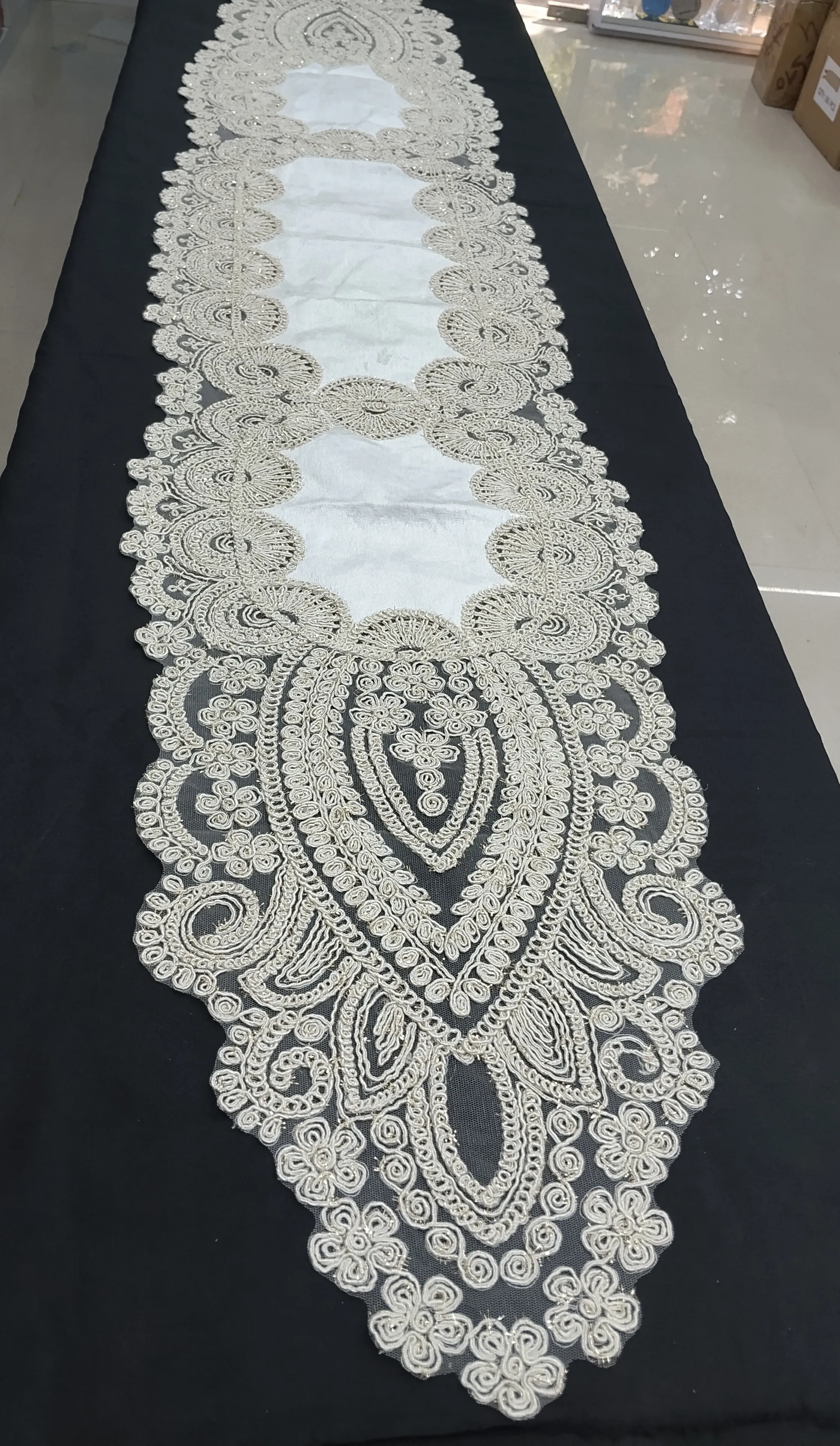 Lace Dining Table Runner view 2