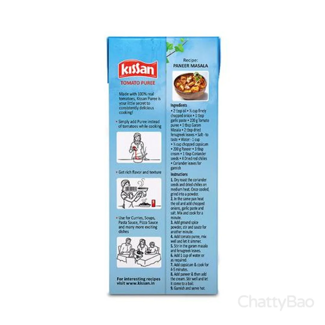 Kissan Tomato Puree 200 g view 2