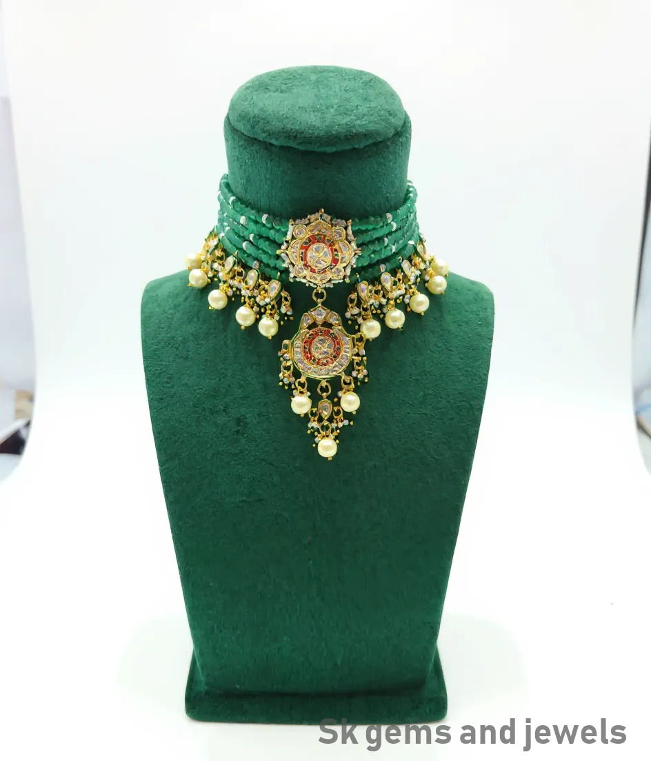 Beaded Multilayer Necklace view 2