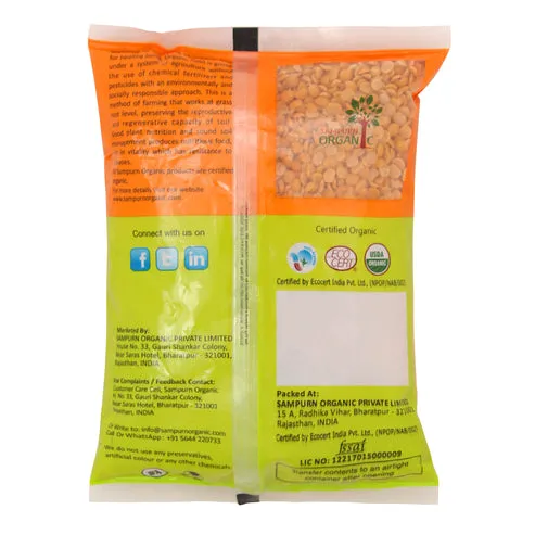 Sampurn Organic Arhar Dal 500 g view 2