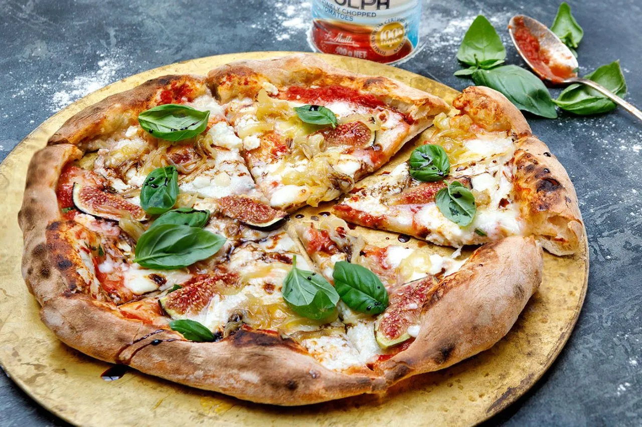 Cheese & Onion Pizza view 2