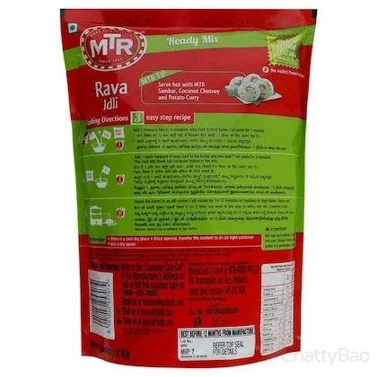MTR Breakfast Mix - Rava Idli 1 Kg view 2
