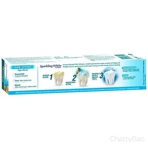 Himalaya Sparkling White Toothpaste 300 g view 2