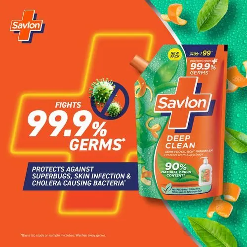 Savlon Deep Clean Handwash 675 ml view 4