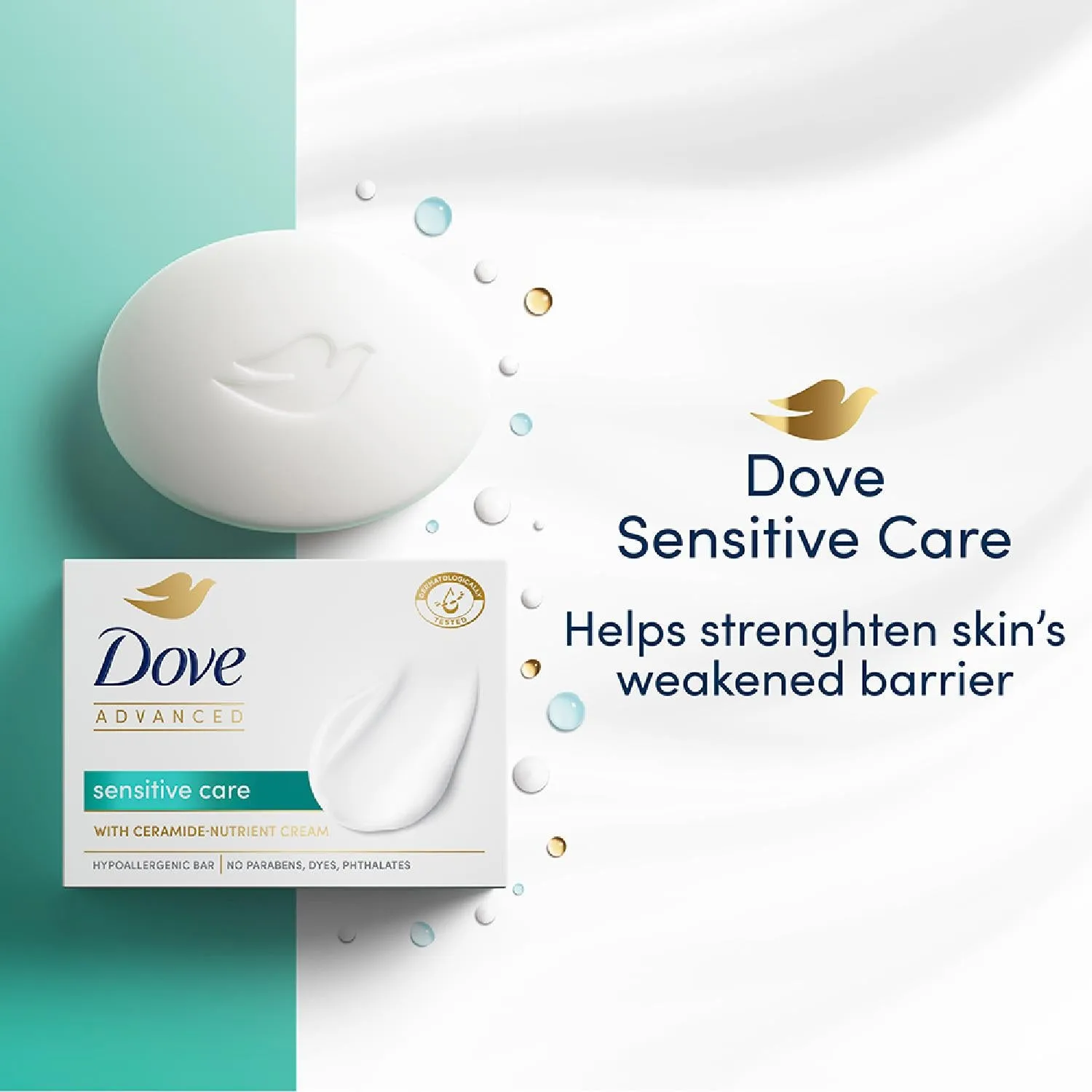 Dove Advanced Sensitive Care Bar 125 g view 3