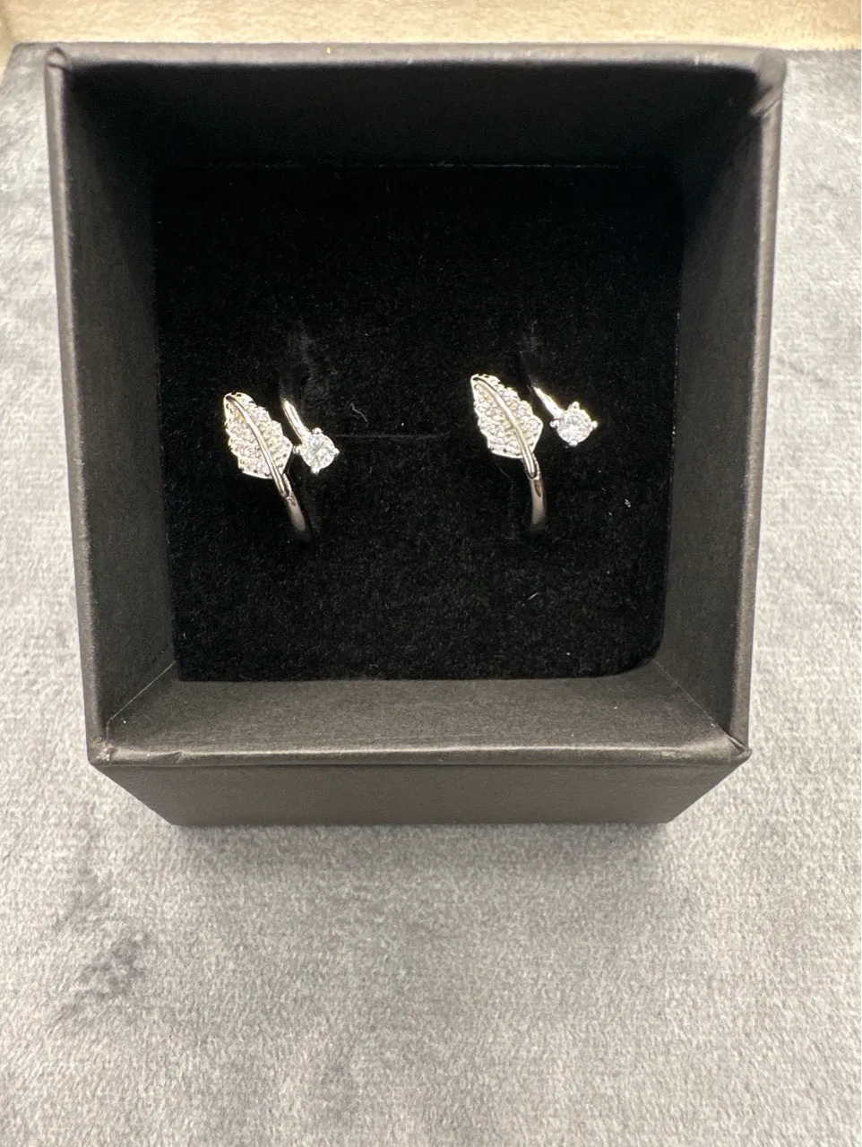 Silver Leaf Toerings