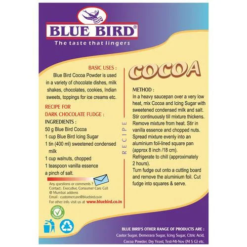 Blue Bird Cocoa Powder 50 g view 2