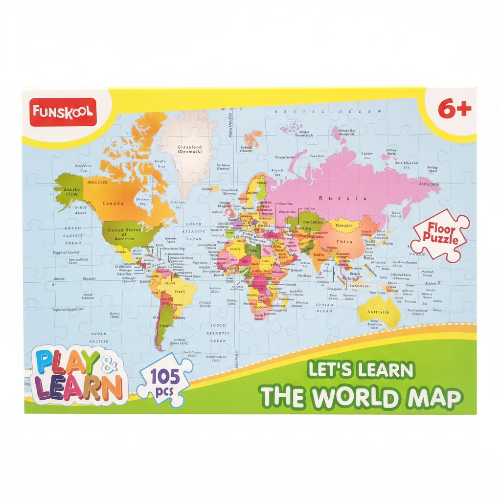 Funskool World Map Floor Puzzle