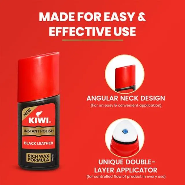 Kiwi Instant Polish Brown Leather 40 ml view 3